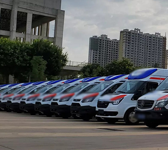 应城市服务车队展示